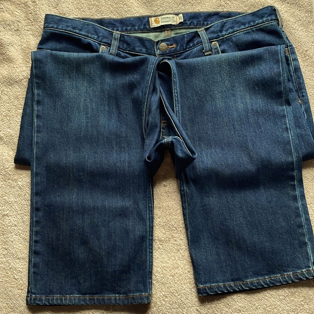 Carhartt 16 P Blue Denim Jeans